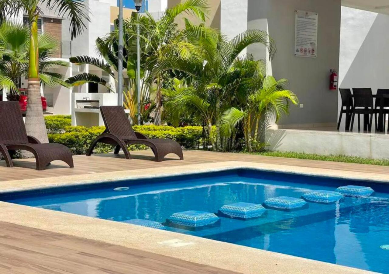 Casa Familiar En Condominio Privado Cerca De Playa Cancún Buitenkant foto